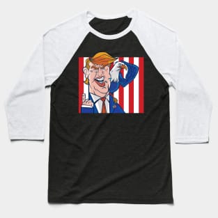 4th of July Trump Baseball T-Shirt